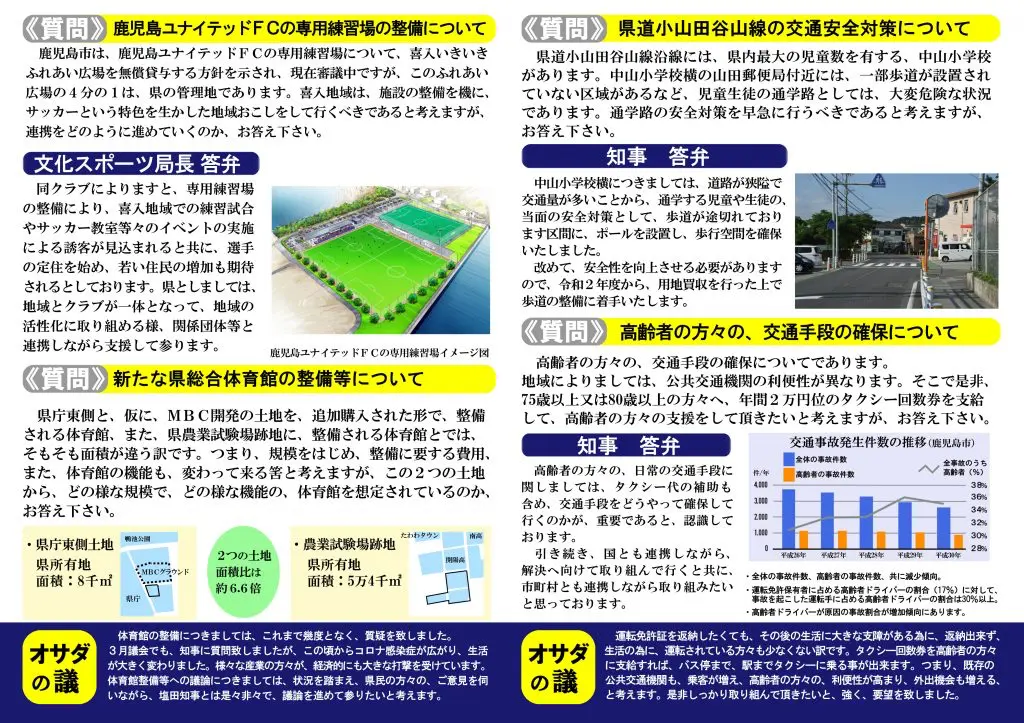 おさだ康秀県政通信vol10
